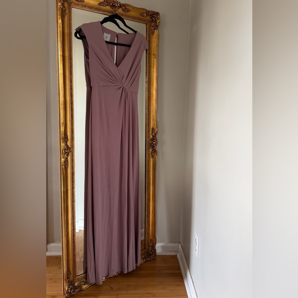 Elegant Dusty Muave Formal Dress